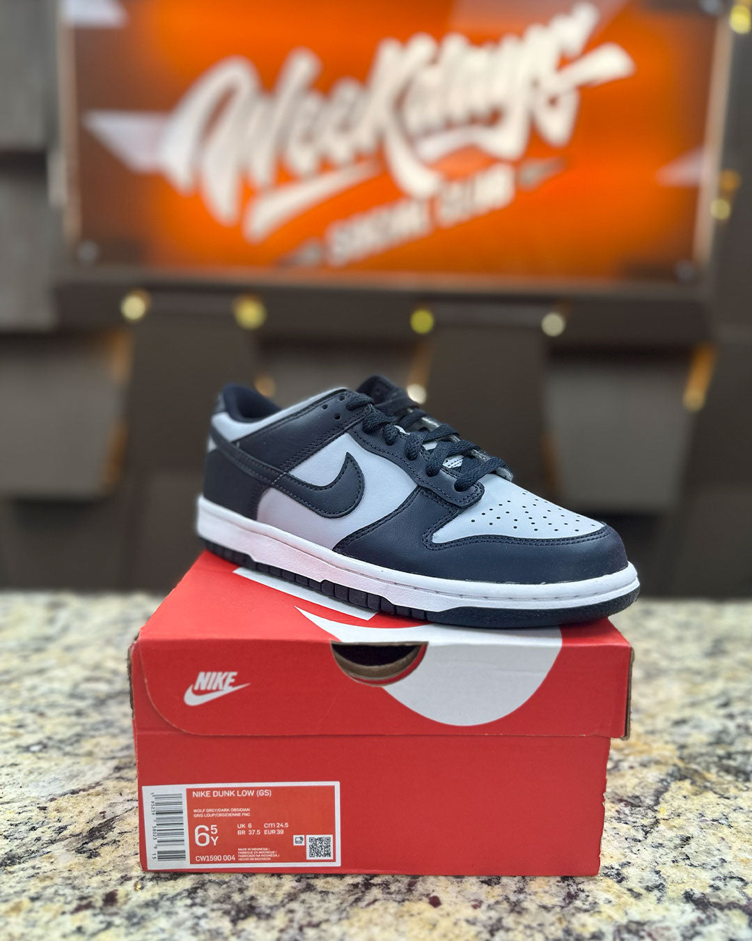 GS Nike Dunk Low "Georgetown"