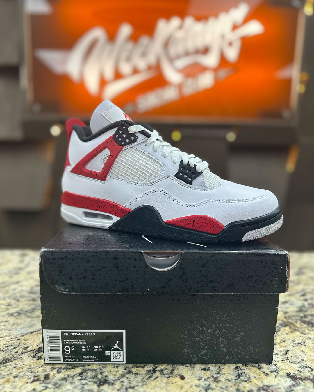 Air Jordan 4 Red Cement